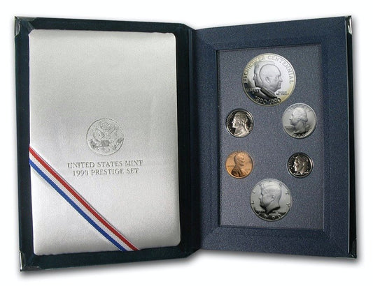 1990-S United States Mint Prestige Proof Set (6 Coins) 11014.OGP — Obverse