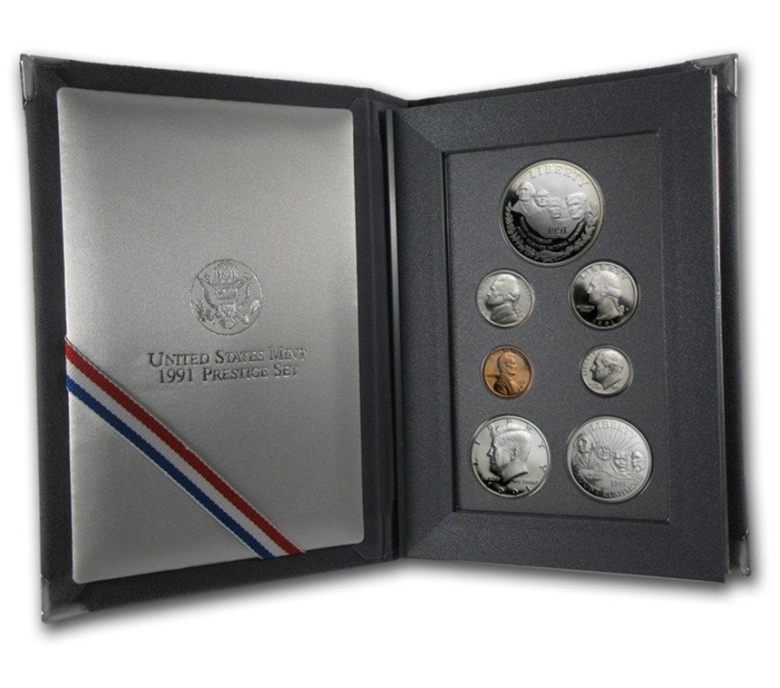 1991-S United States Mint Prestige Proof Set (7 Coins) 11017.OGP — Obverse