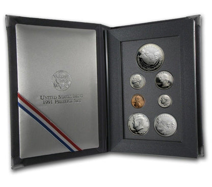 1991-S United States Mint Prestige Proof Set (7 Coins) 11017.OGP — Obverse