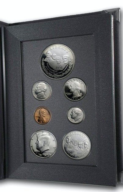 1991-S United States Mint Prestige Proof Set (7 Coins) 11017.OGP — Reverse