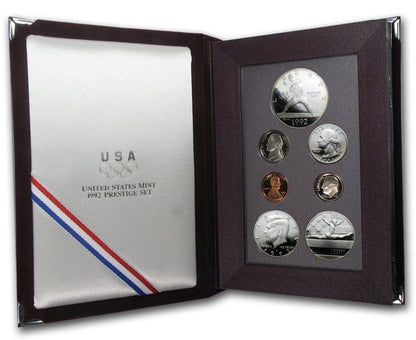 1992-S United States Mint Prestige Proof Set 11020.OGP — Obverse