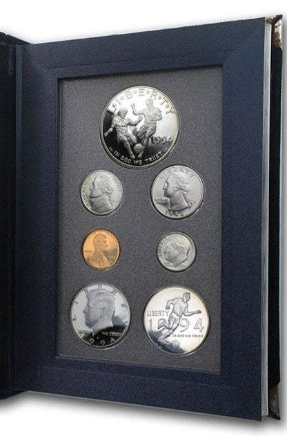 1994-S United States Mint Prestige Proof Set (7 Coins) With OGP 11028.OGP — Reverse
