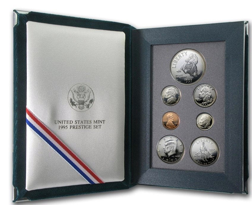 1995-S United States Mint Prestige Proof Set (7 Coins) 11033.OGP — Obverse