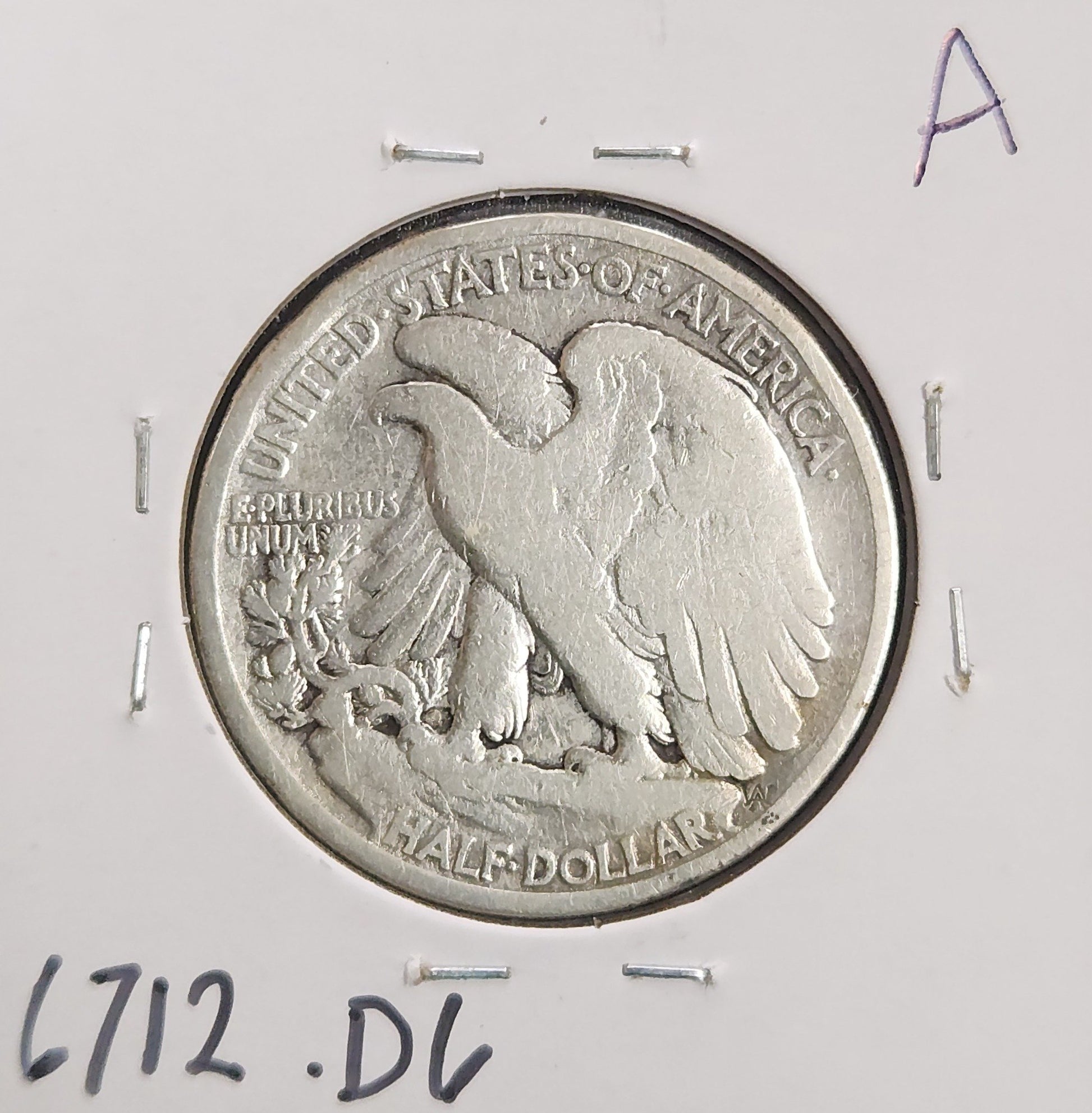 1916-S Walking Liberty Half G — Reverse