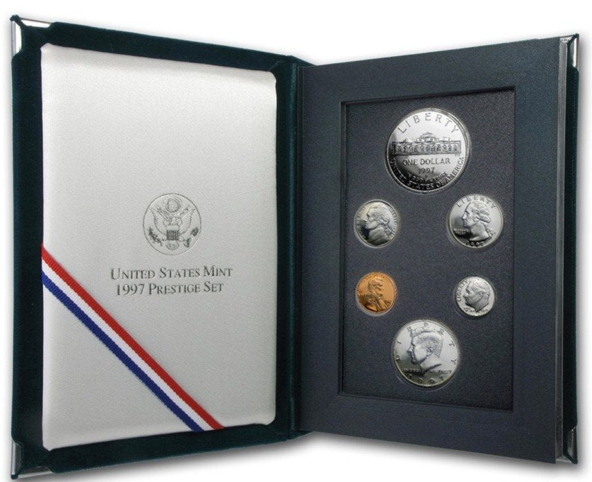 1997-S United States Mint Prestige Proof Set 11040.OGP — Obverse