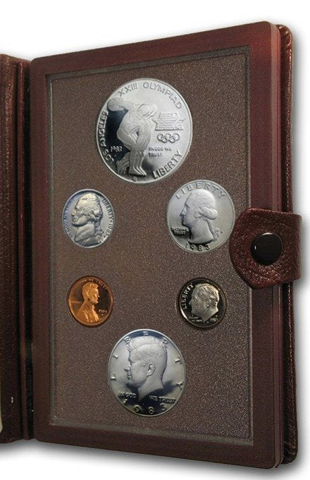 1983-S Prestige Proof Set (6 Coins) – Original Government Packaging 11000.OGP — Reverse