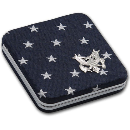 1991-S United Service Organizations (USO) 50th Anniversary Silver Dollar Proof OGP 10471.OGP — Edge