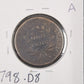 1802 Draped Bust Cent VG — Reverse
