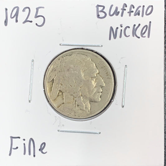 1925 Buffalo Nickel Fine 3089.D12-A — Obverse