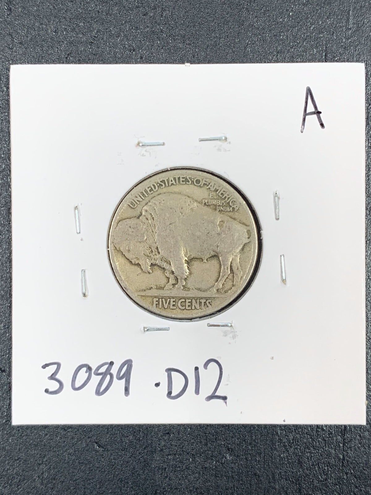 1925 Buffalo Nickel Fine 3089.D12-A — Reverse