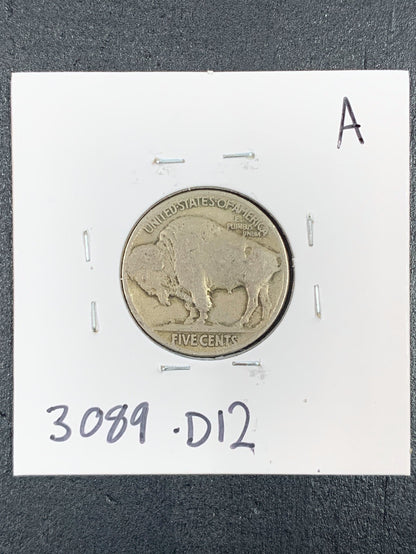 1925 Buffalo Nickel Fine 3089.D12-A — Reverse