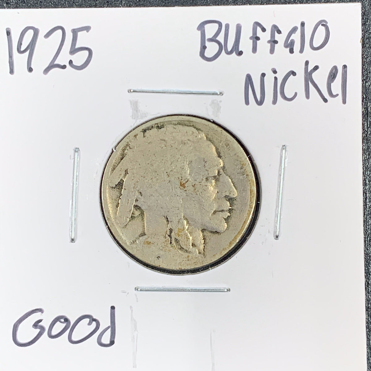 1925 Buffalo Nickel Good 3089.D4-A — Obverse