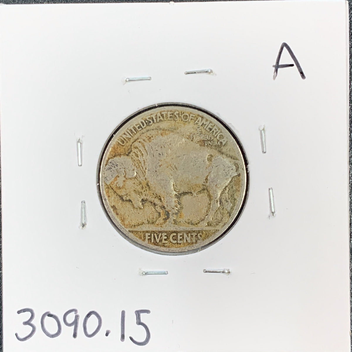 1926 Buffalo Nickel F-15 3090.15-A — Reverse