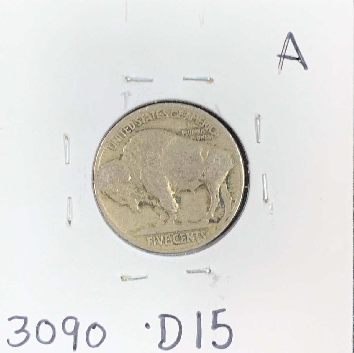 1926 Buffalo Nickel Fine 3090.D15-A — Reverse