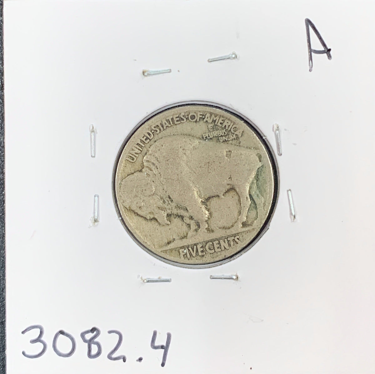 1917 Buffalo Nickel G-4 3082.4-A — Reverse
