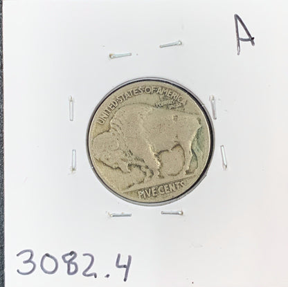 1917 Buffalo Nickel G-4 3082.4-A — Reverse