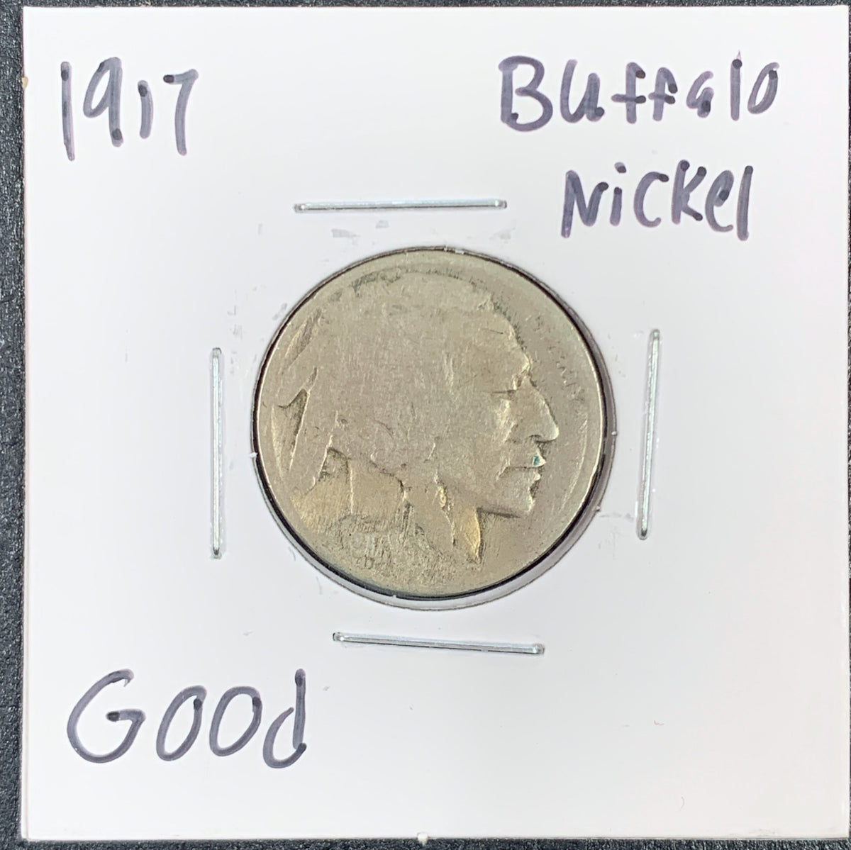 1917 Buffalo Nickel Good 3082.D4-A — Obverse