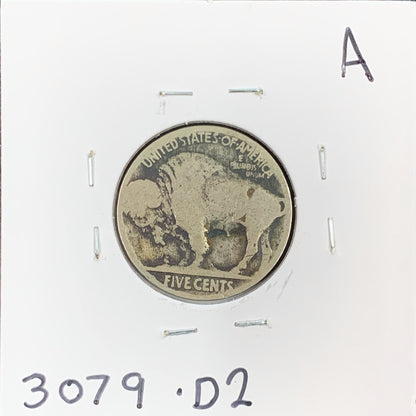 1914 Buffalo Nickel F4 3079.D2-A — Reverse
