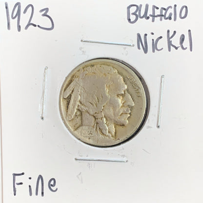 1923 Buffalo Nickel Fine 3087.D15-A — Obverse