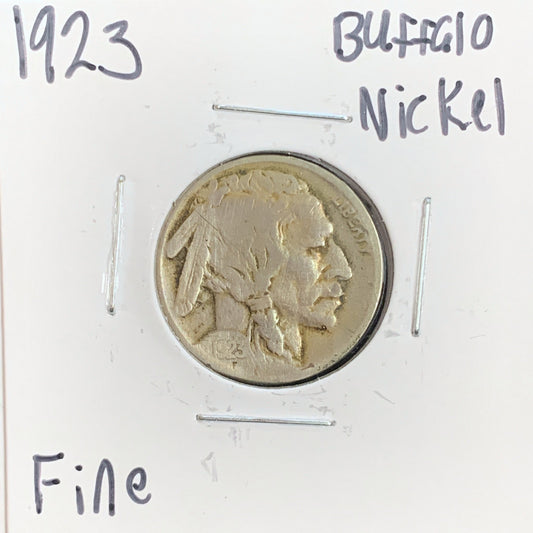 1923 Buffalo Nickel Fine 3087.D15-A — Obverse