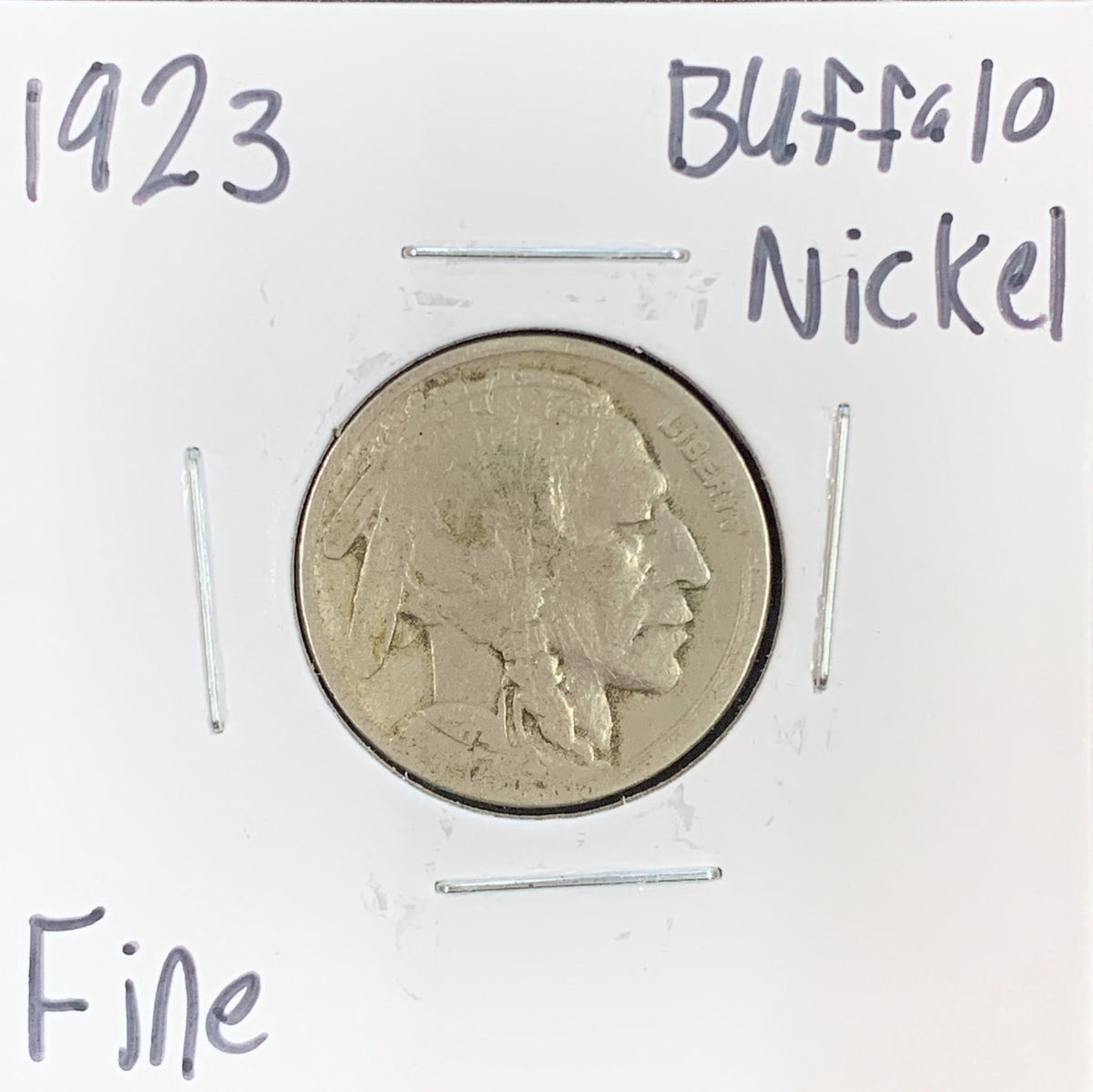 1923 Buffalo Nickel Fine 3087.D12-A — Obverse