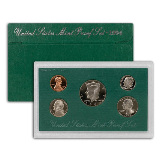 1994-S United States Mint Clad Proof Set (5 Coins) OGP 11026.OGP — Obverse