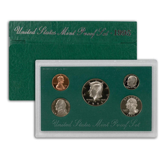 1995-S Clad Proof Set, 5 Coins 11030.OGP — Obverse