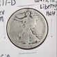 1917-D Rev MM Walking Liberty Half Fair — Obverse