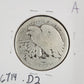 1917-D Rev MM Walking Liberty Half Fair — Reverse