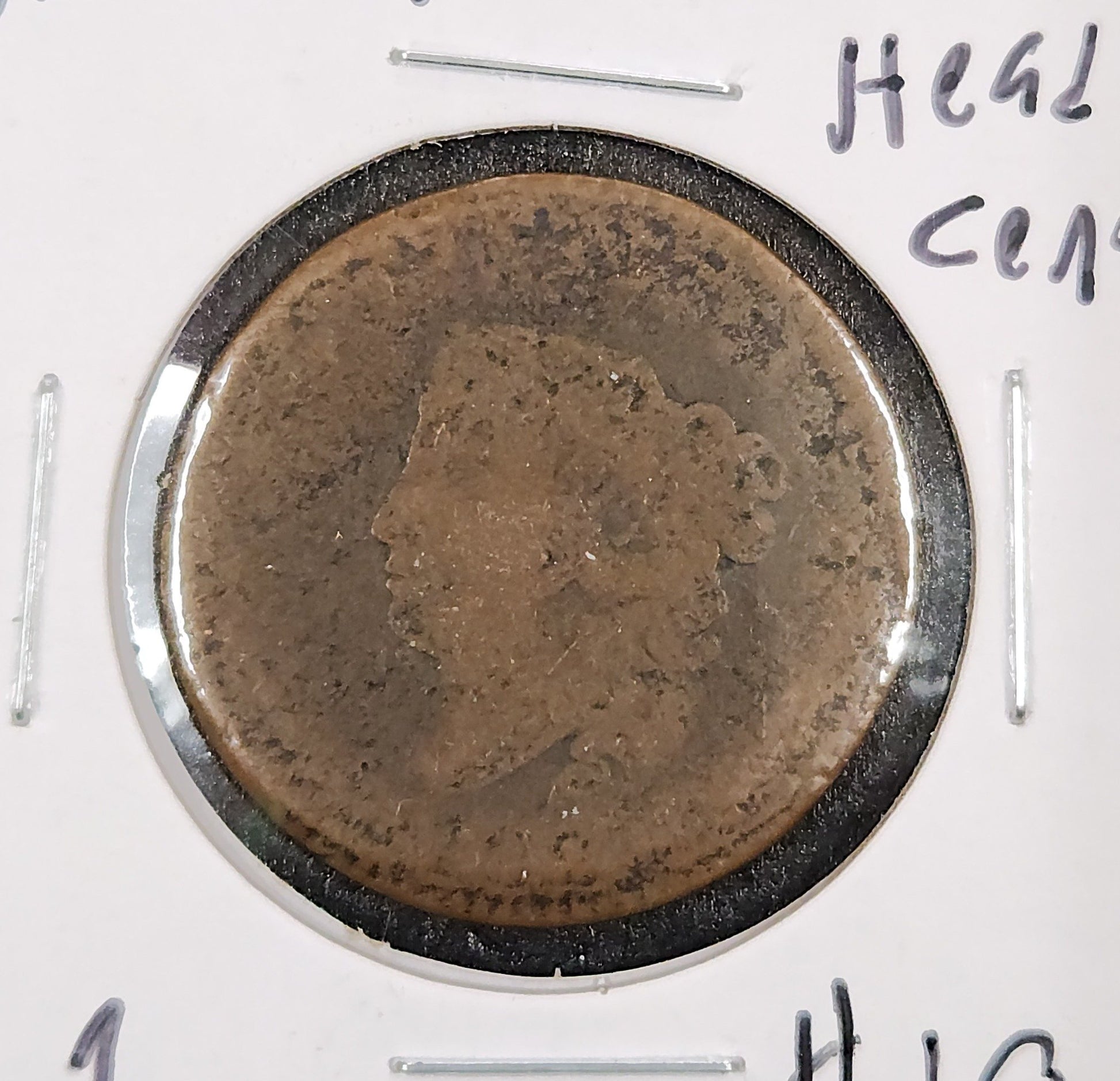 1816-1839 Coronet Head Cent P-1 — Obverse