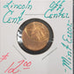 Lincoln Cent Off Center Mint Error K6UZ — Obverse