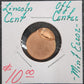 Lincoln Cent Off Center Mint Error 3XUA — Obverse