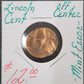 Lincoln Cent Off Center Mint Error ER2P — Obverse