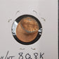 Lincoln Cent Off Center Mint Error 8Q8K — Reverse