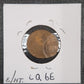 Lincoln Cent Off Center Mint Error CQ6E — Reverse