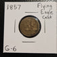 1857 Flying Eagle Cent G-6 — Obverse
