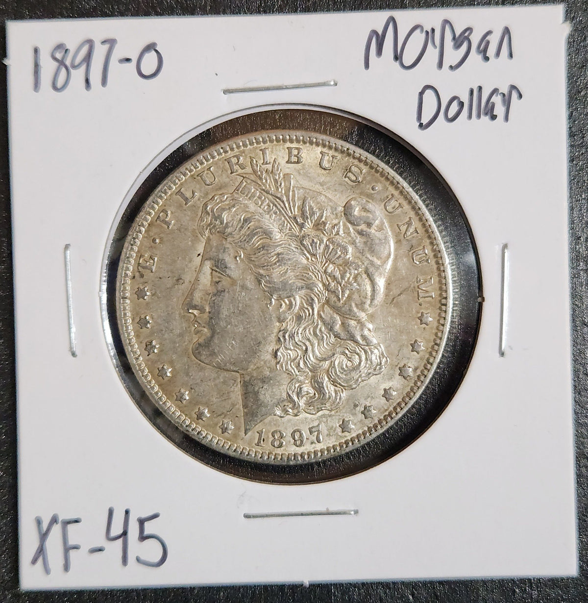 1897-O Morgan Dollar XF-45 7629.45 — Obverse