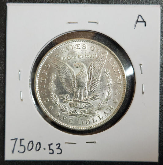 1888 Morgan Dollar AU-53 — Reverse