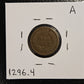 1864 Indian Head Cent G-4 1296.4-A — Reverse