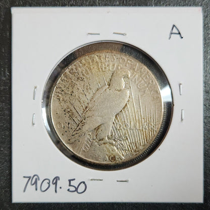 1928-S Peace Dollar AU-50 7909.50 — Reverse