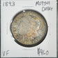 1893 Morgan Dollar VF 7576.35 — Obverse