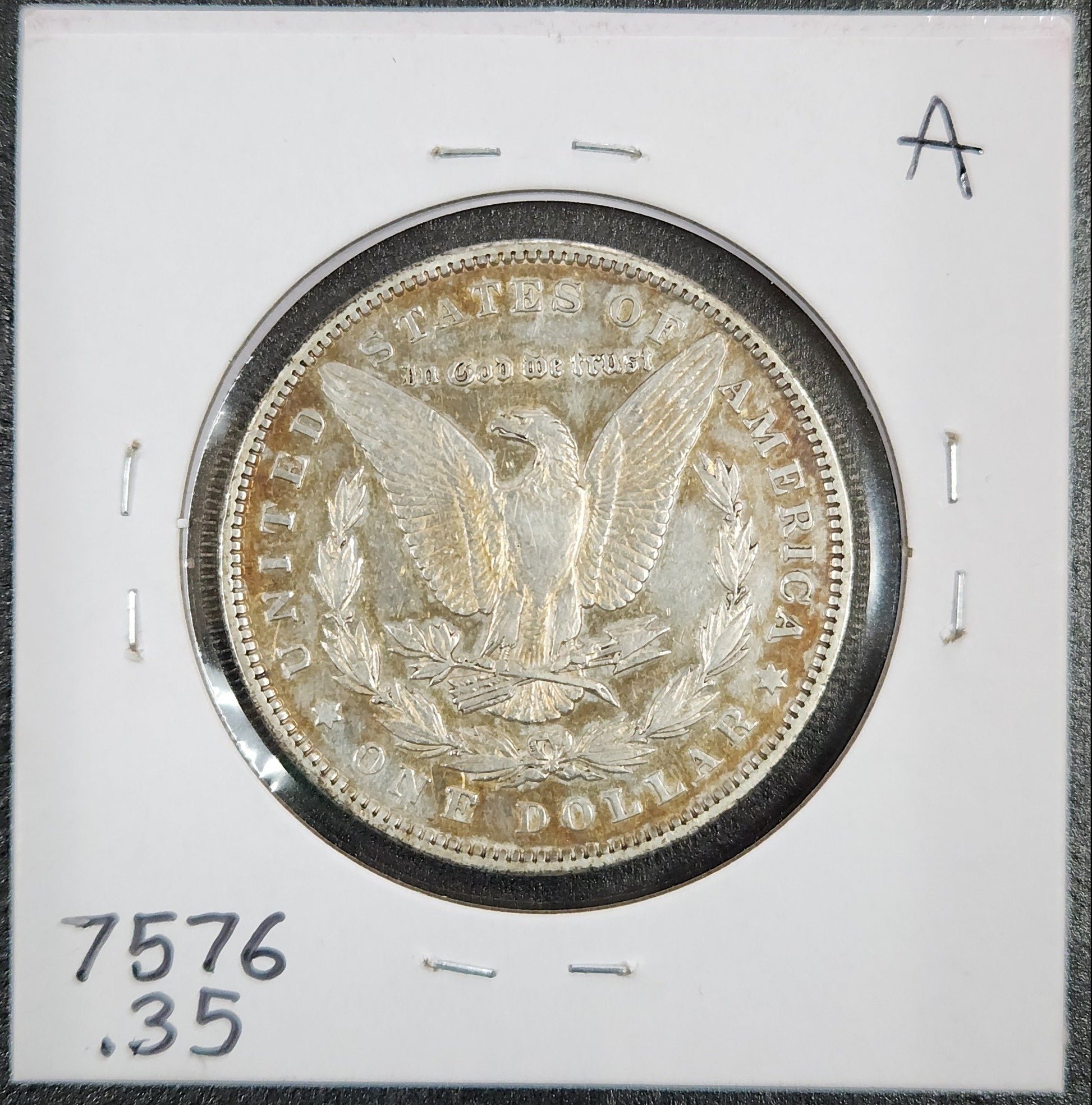 1893 Morgan Dollar VF 7576.35 — Reverse