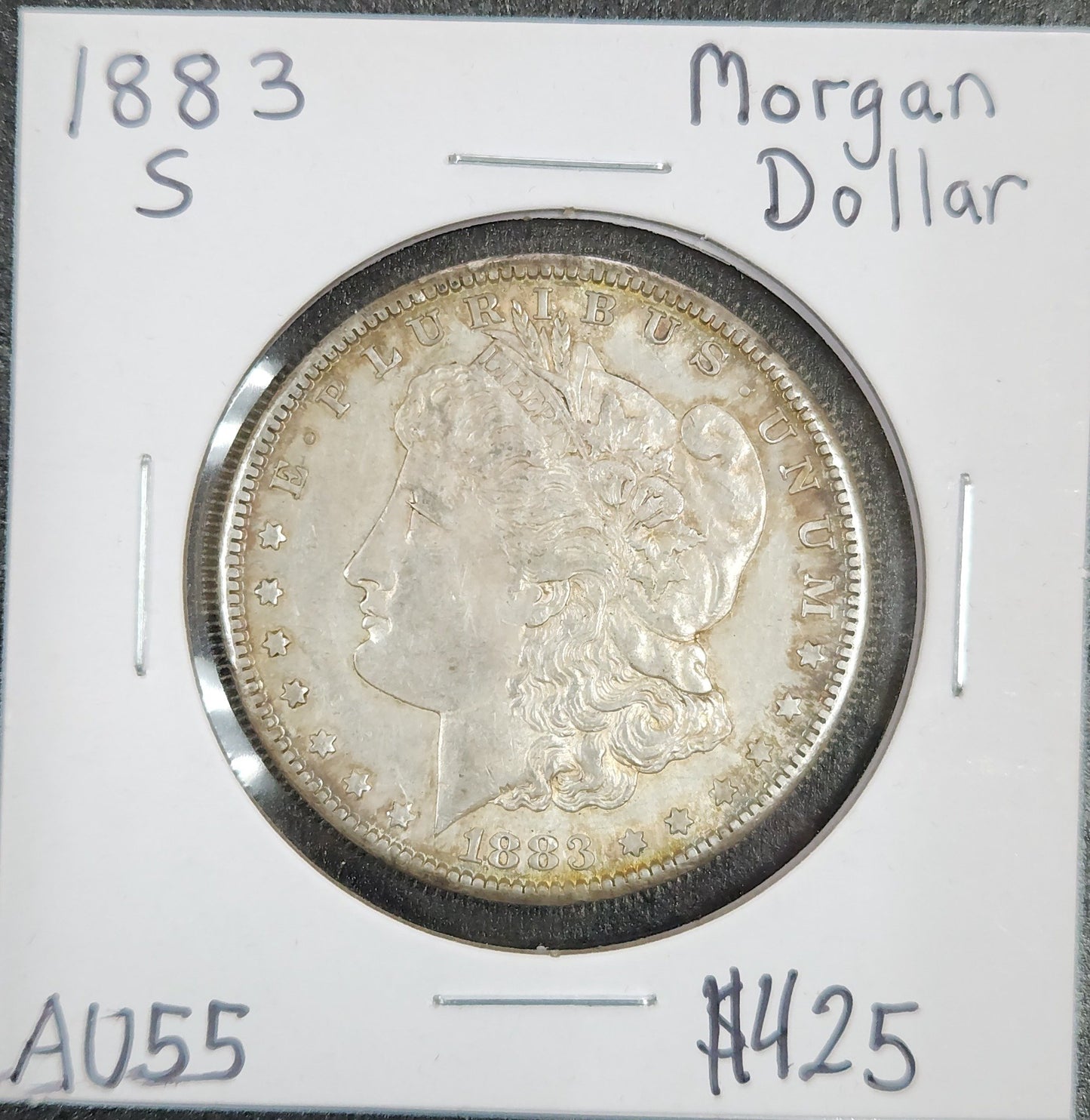 1883-S Morgan Dollar AU-55 7522.55 — Obverse