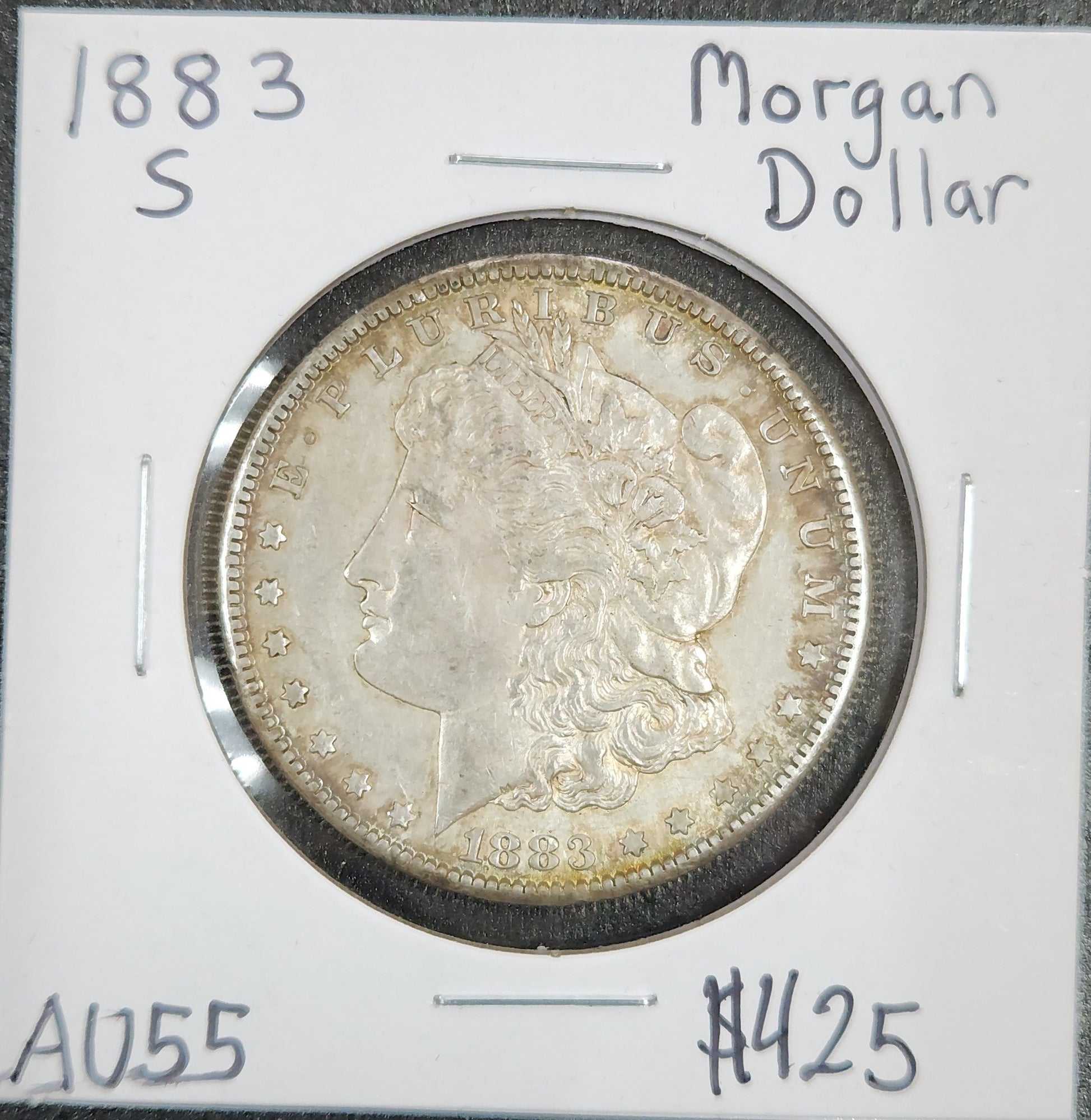 1883-S Morgan Dollar AU-55 7522.55 — Obverse