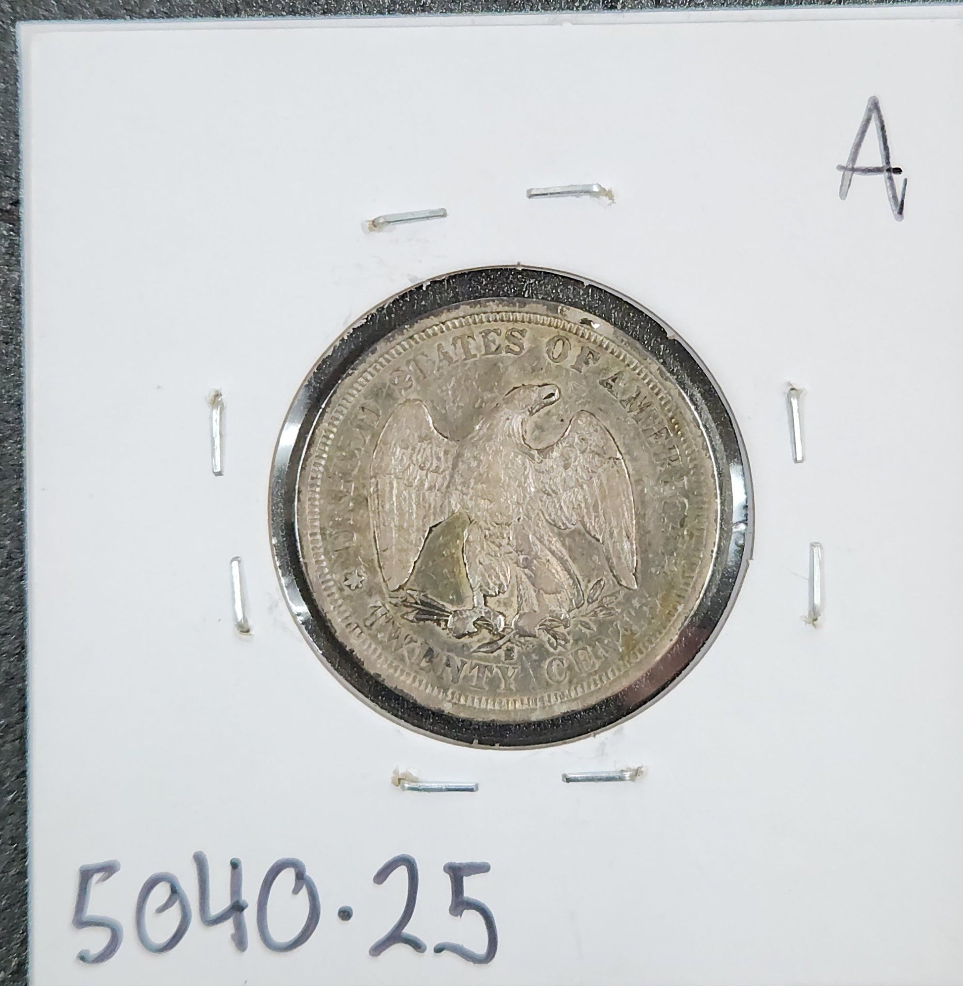 1875-S Twenty Cent VF 5040.25 — Reverse