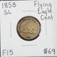1858 Flying Eagle Cent Small Letters F-15 15316.15 — Obverse