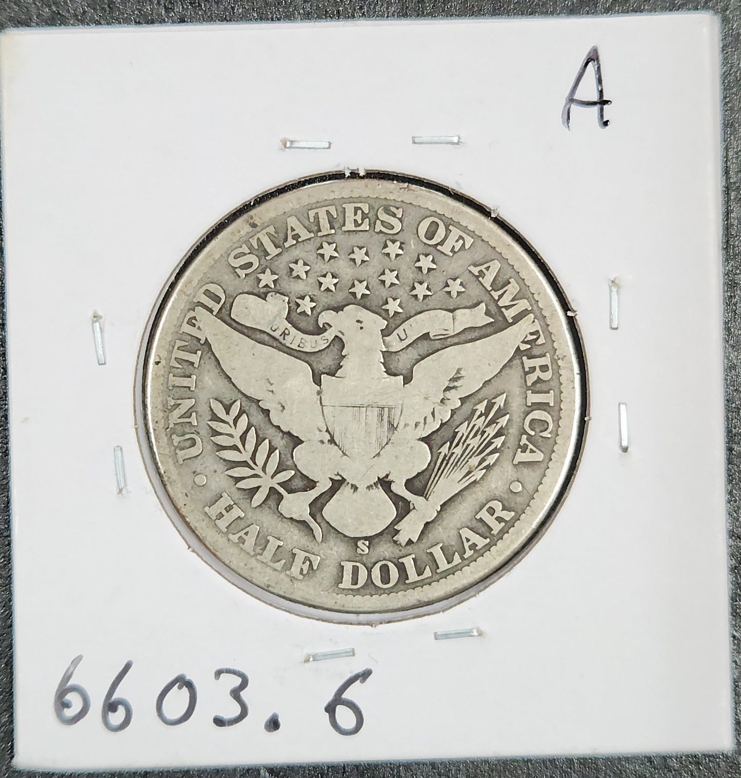 1904-S Barber Half G-6 6603.6 — Reverse