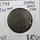 1798 Draped Bust Cent 2nd Hair VF 777.20 — Obverse