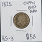 1825 Capped Bust Dime AG-3 3984.3 — Obverse