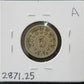 1868 Shield Nickel VF-25 2871.25 — Reverse